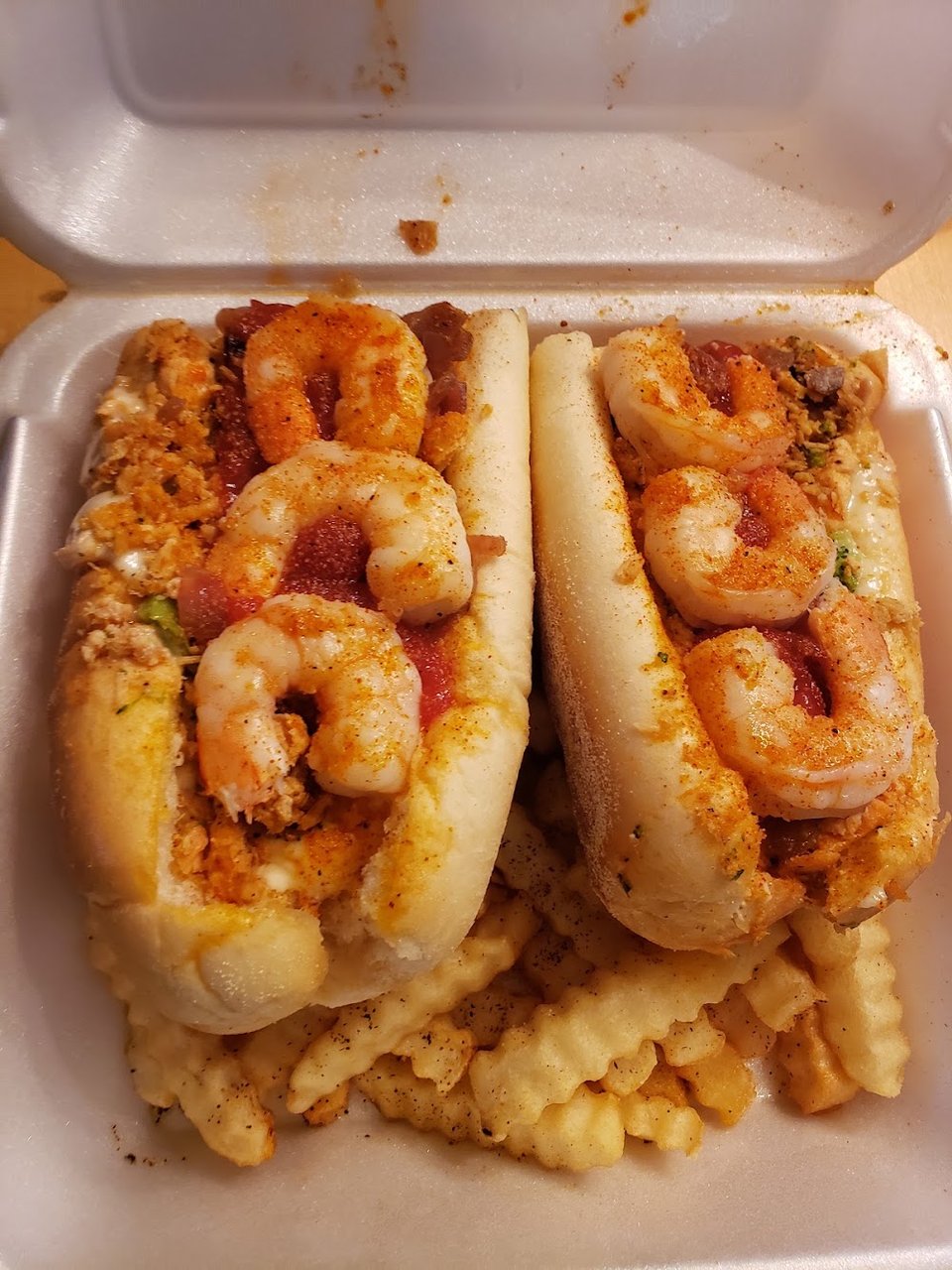 Whiting & Shrimp Hoagie