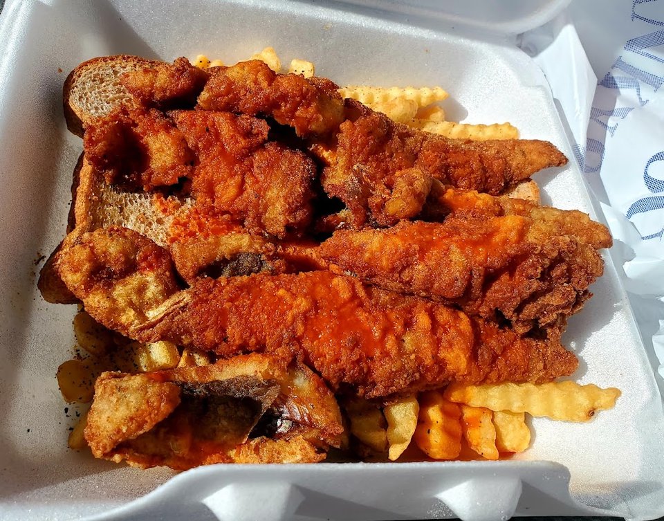 Fried Whiting Sandwich