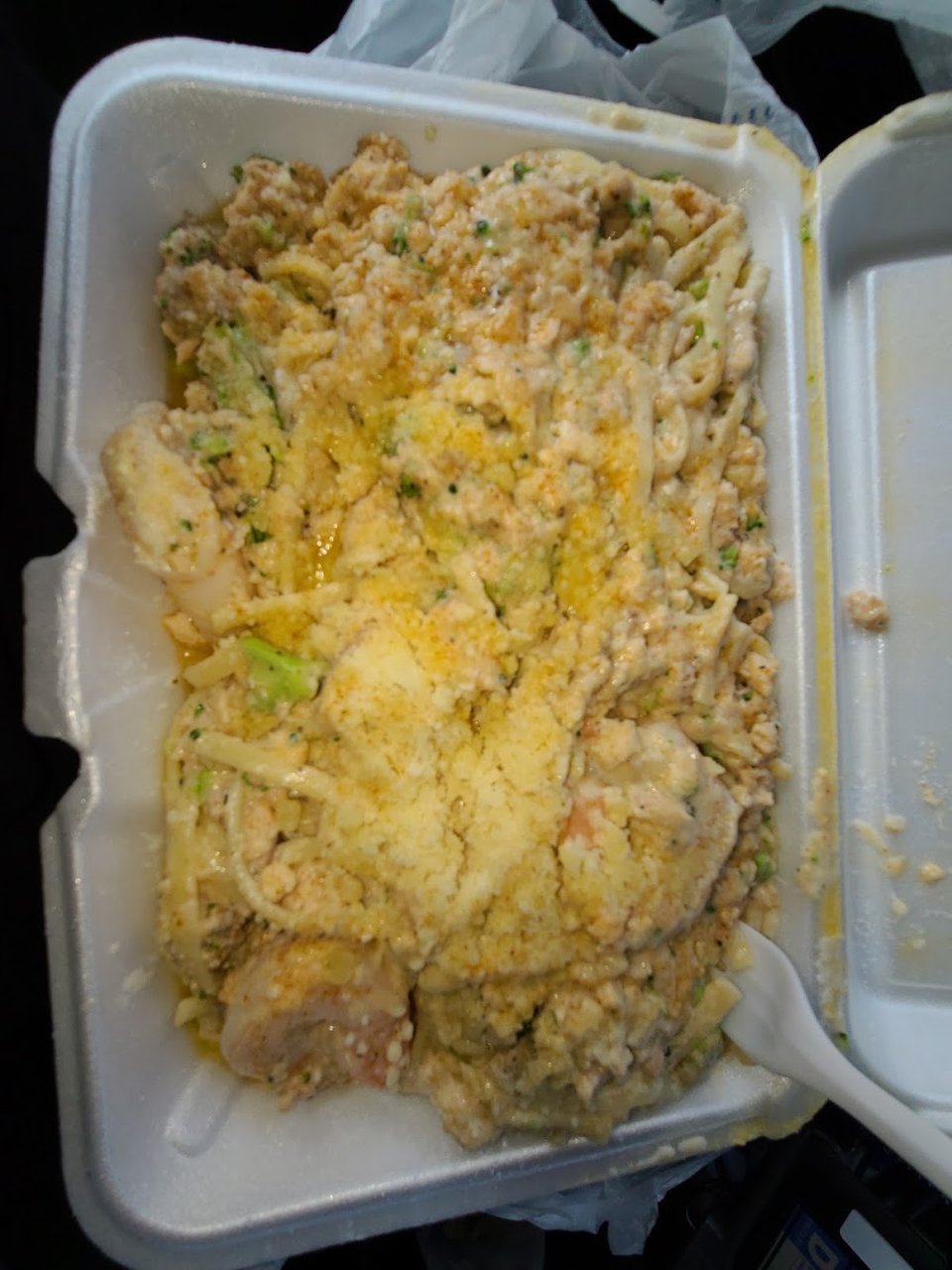 Salmon & Shrimp Alfredo